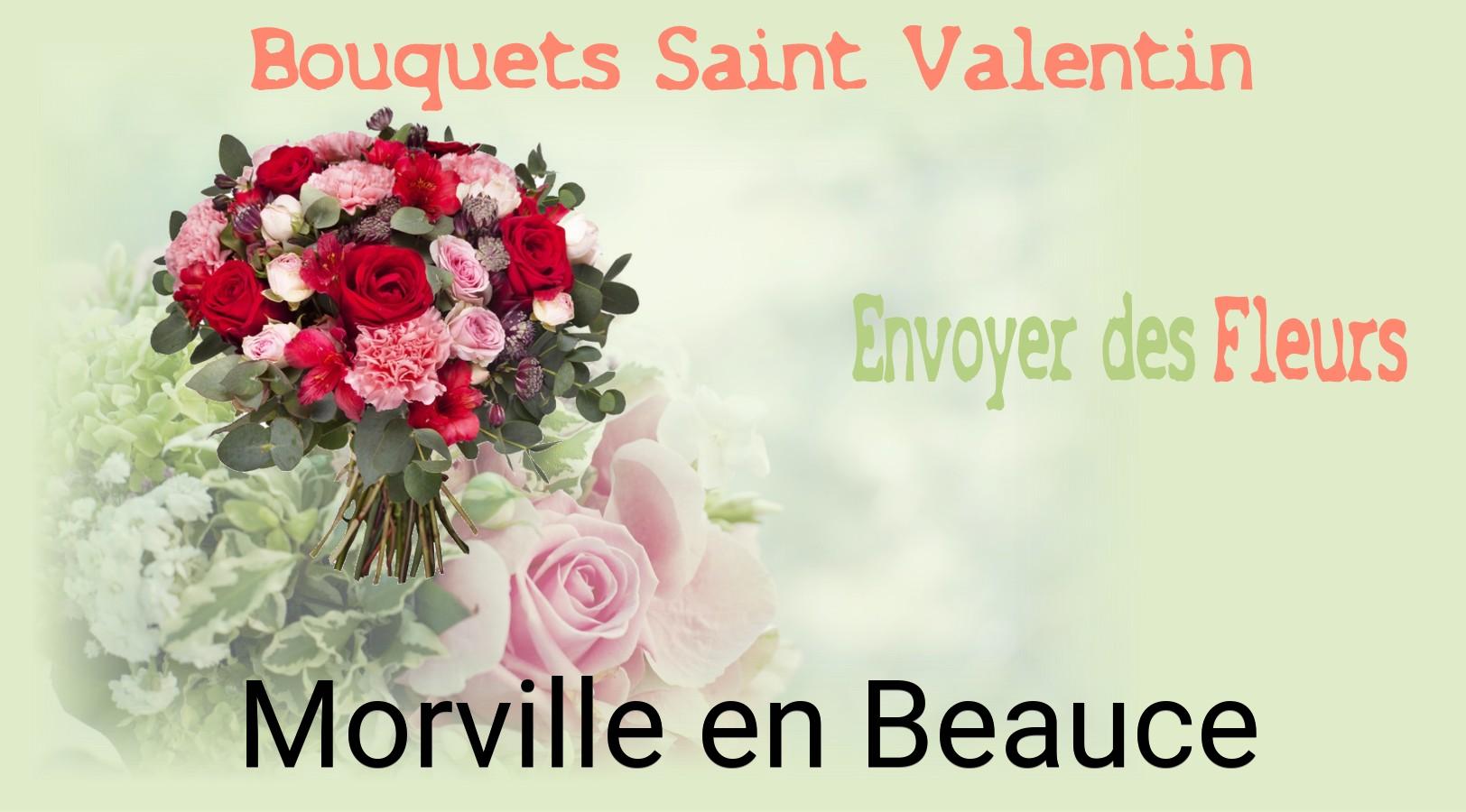 Roses de Saint-Valentin livrées à Morville-en-Beauce